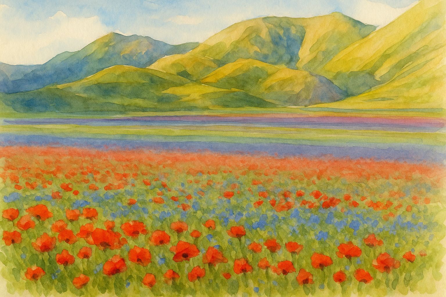 Vivi la Fioritura di Castelluccio 2025